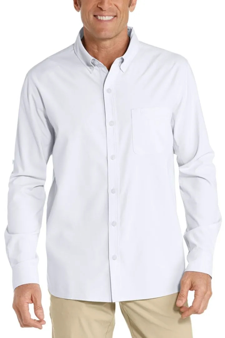 Coolibar - UV Shirt for men - Aricia Sun Shirt - White