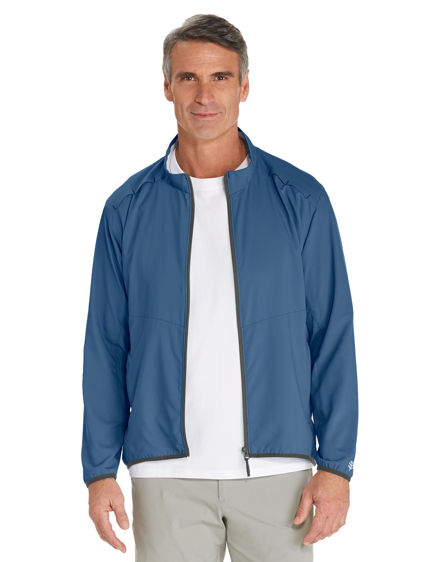 Coolibar - Packable Sunblock Jacket for men - Arcadia - Navy