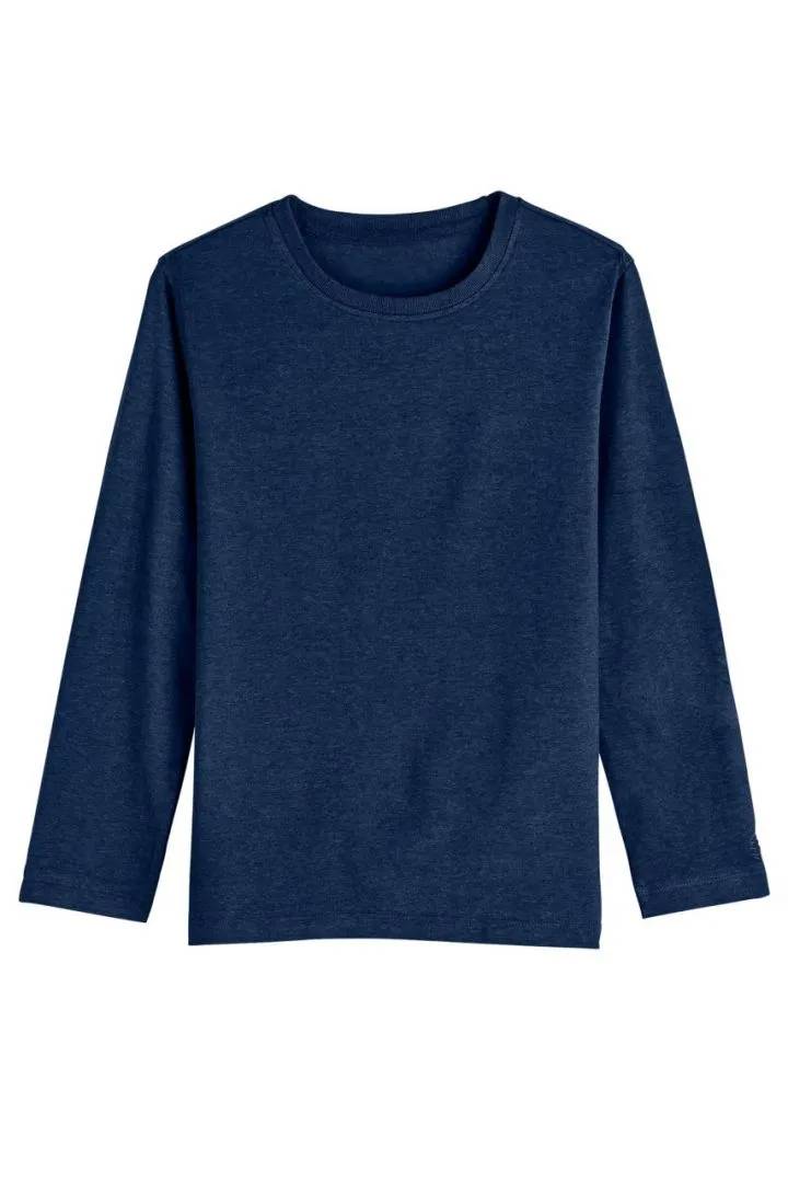 Coolibar - UV Shirt for children - Long sleeve - Coco Plum Everyday - Solid - Navy