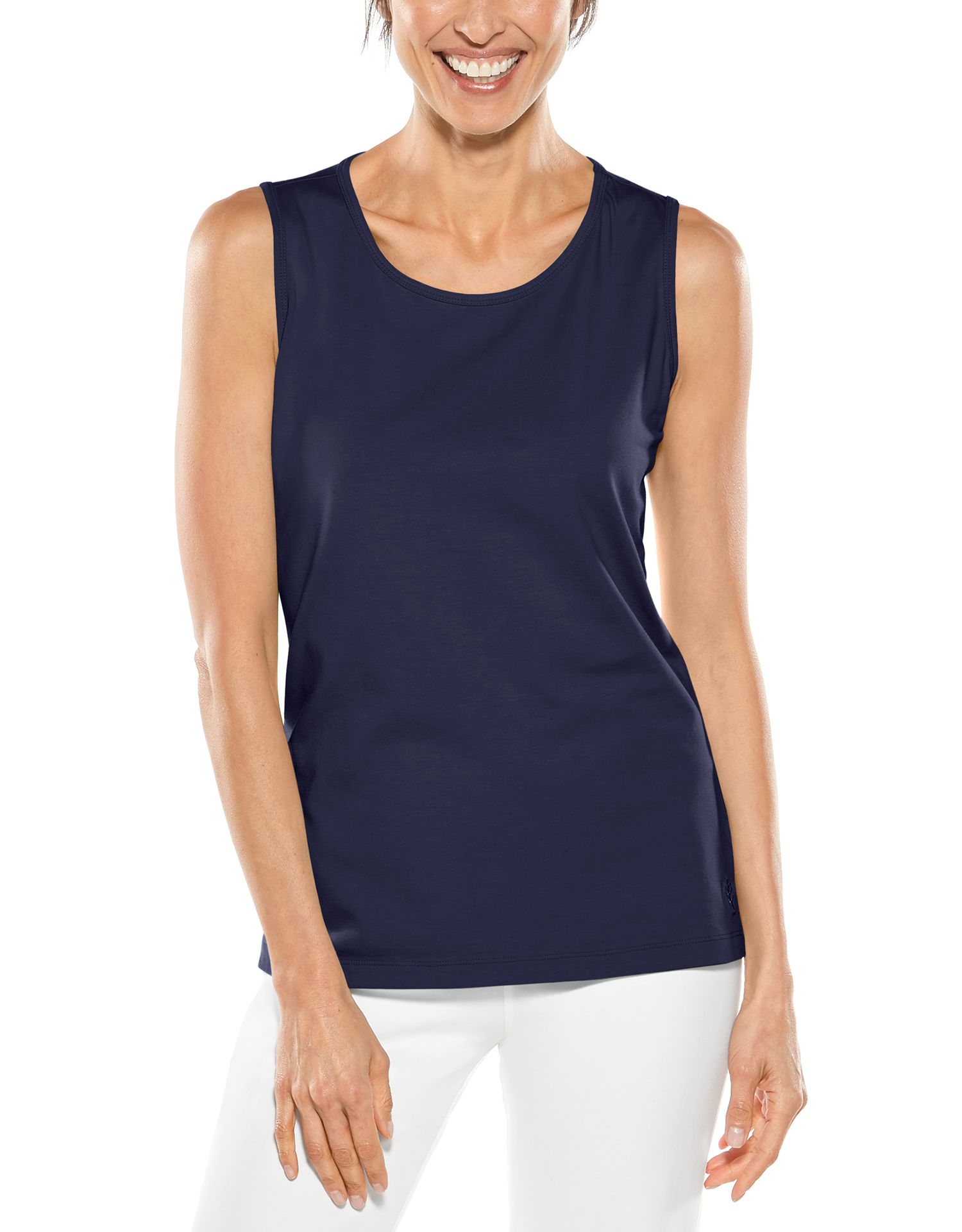 Coolibar - UV Tank Top for women - Morada Everyday - Navy