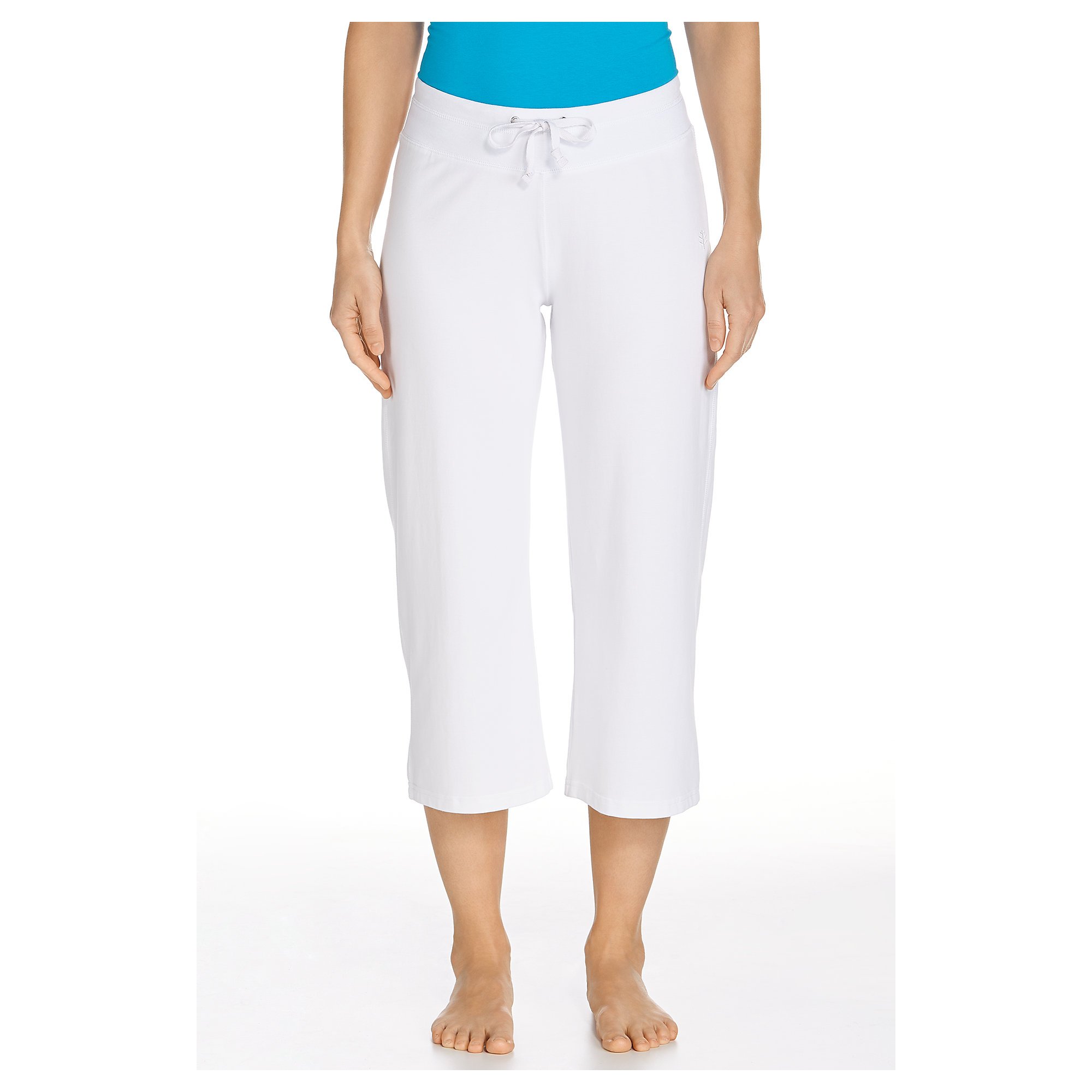 Coolibar - UV Beach Capris - White