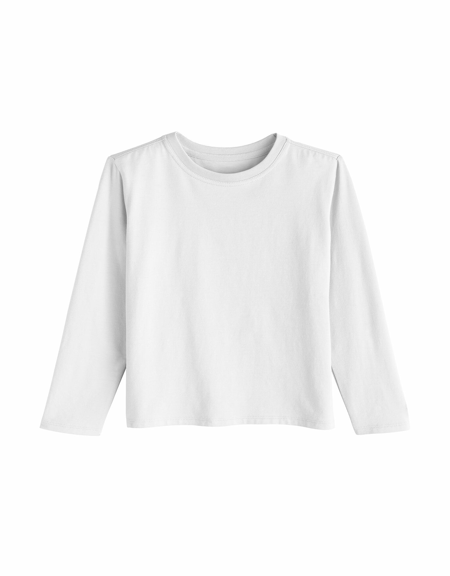 Coolibar - UV Shirt for toddlers - Longsleeve - Coco Plum - White