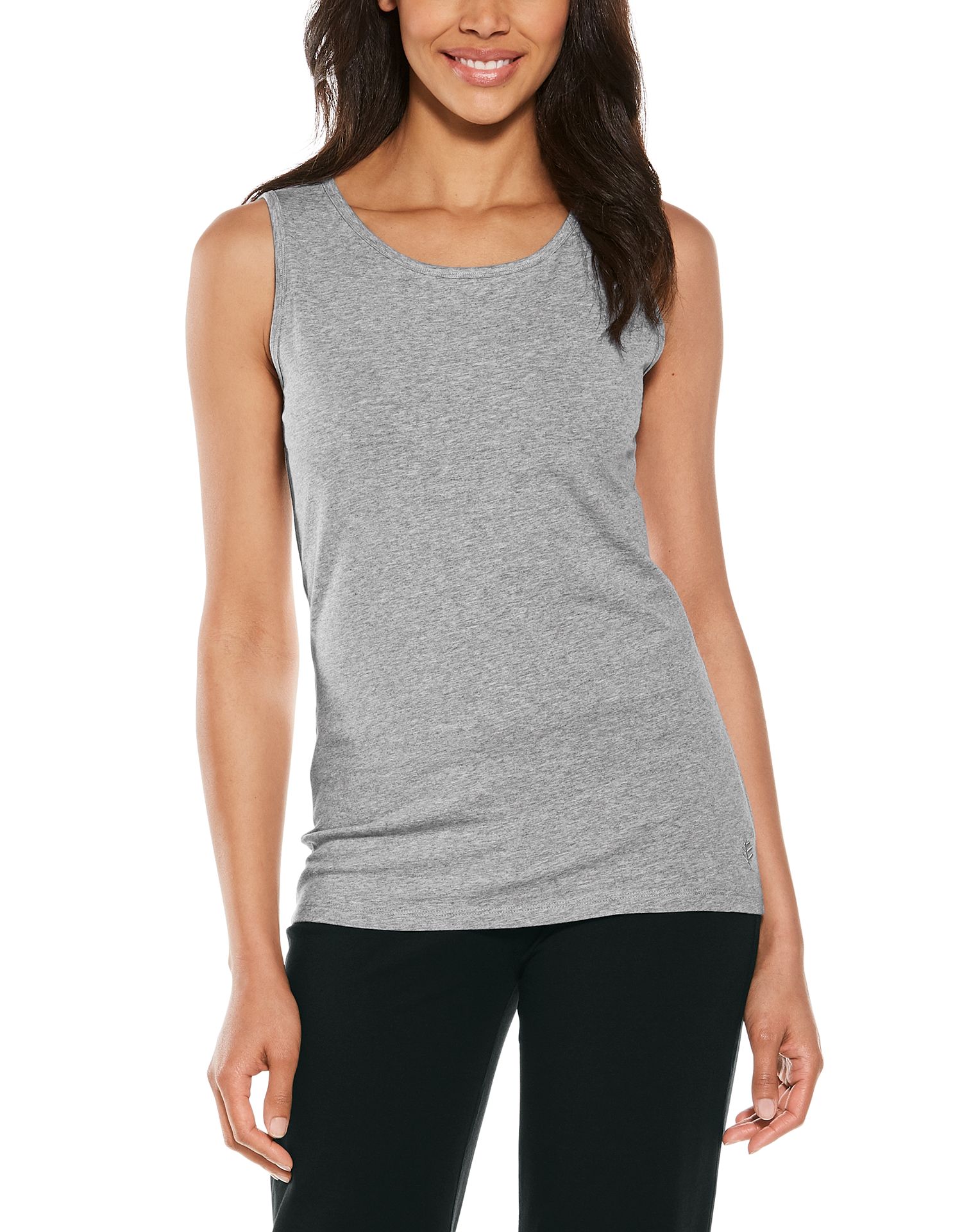 Coolibar - UV Tank Top for women - Morada Everyday - Grey