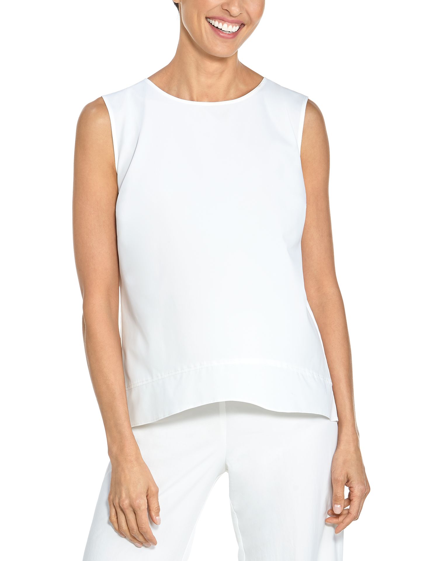 Coolibar - UV Tank Top for women - St. Tropez Swing - White