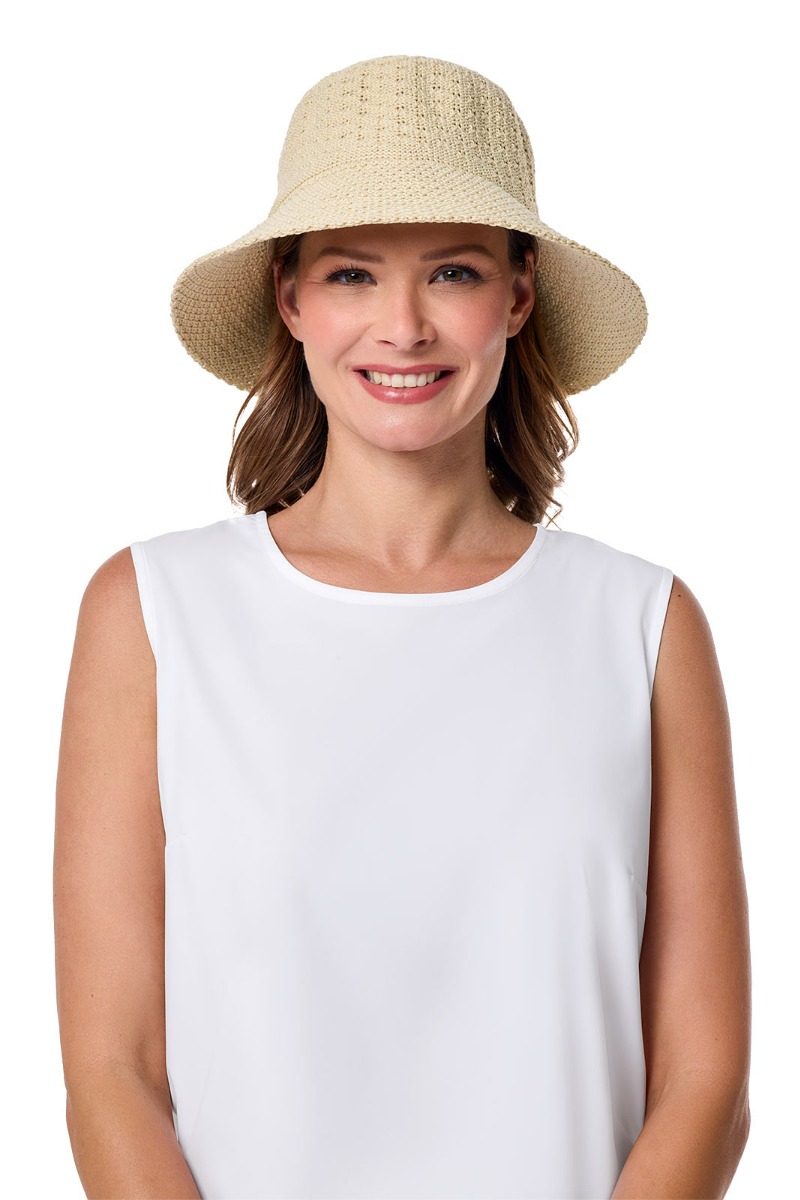 Coolibar - Marina Sun Hat- natural