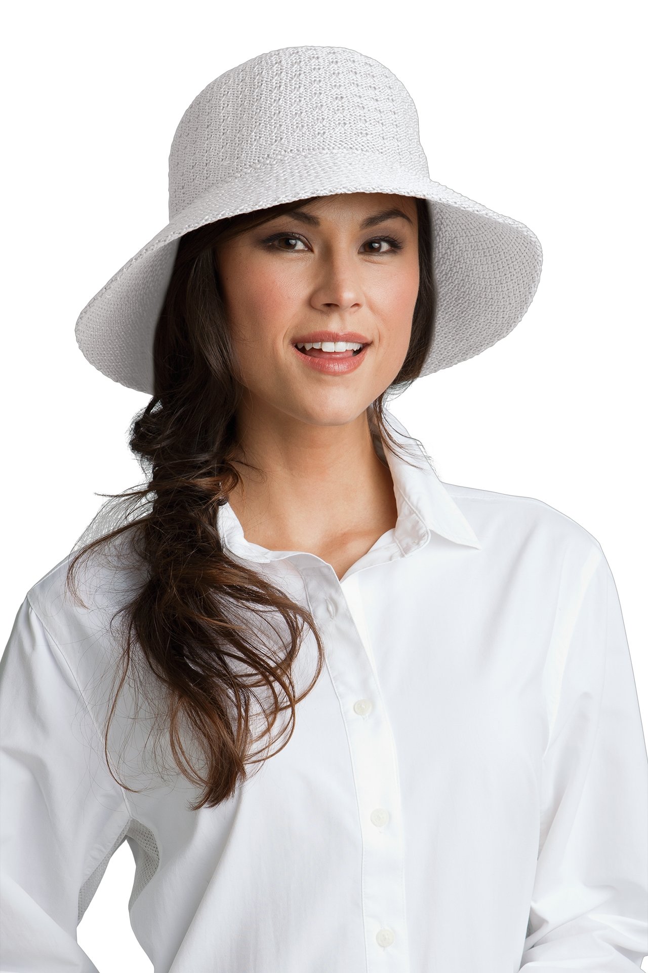 Coolibar - Marina Sun Hat- white