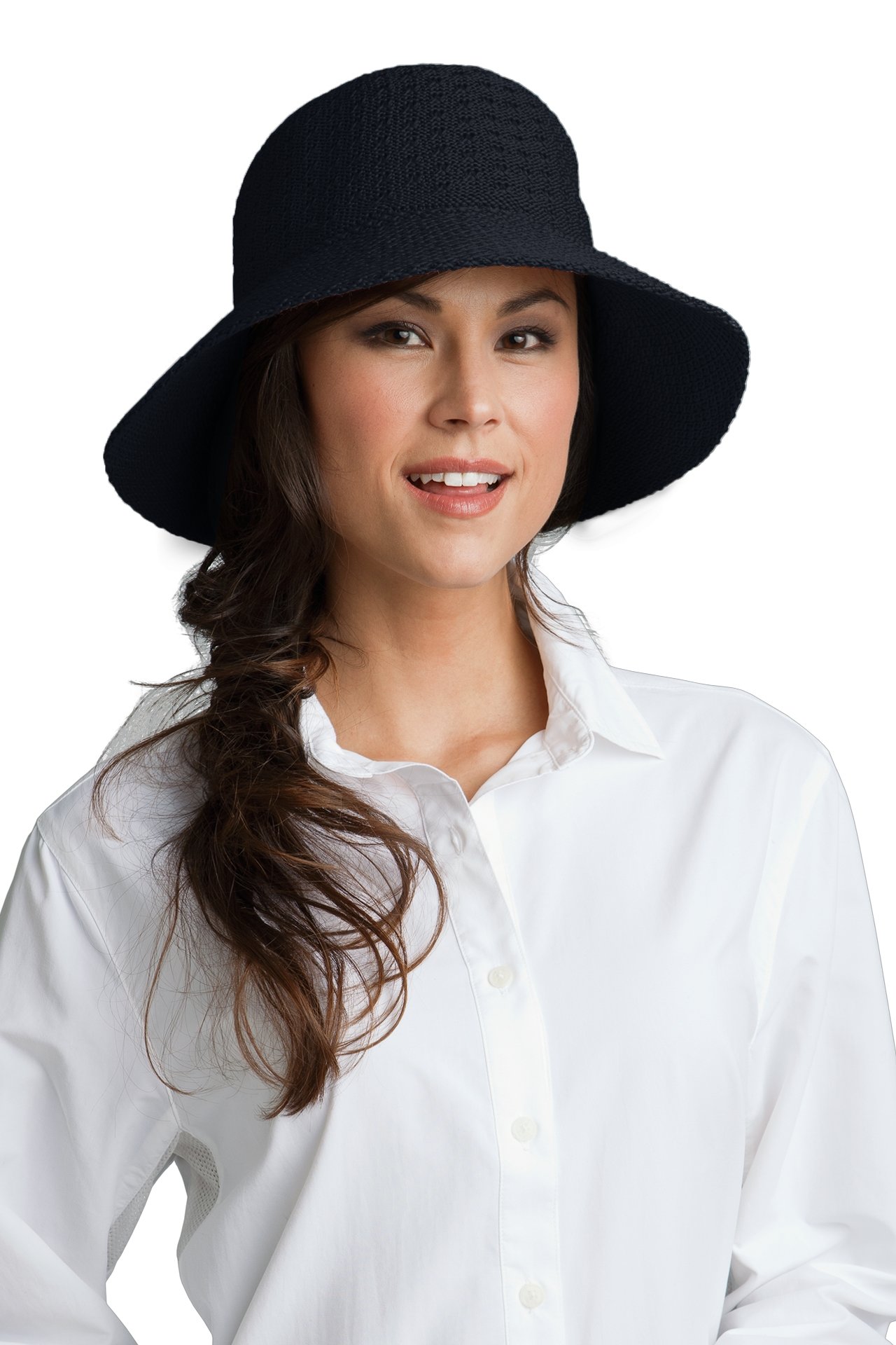 Coolibar - Marina Sun Hat- black