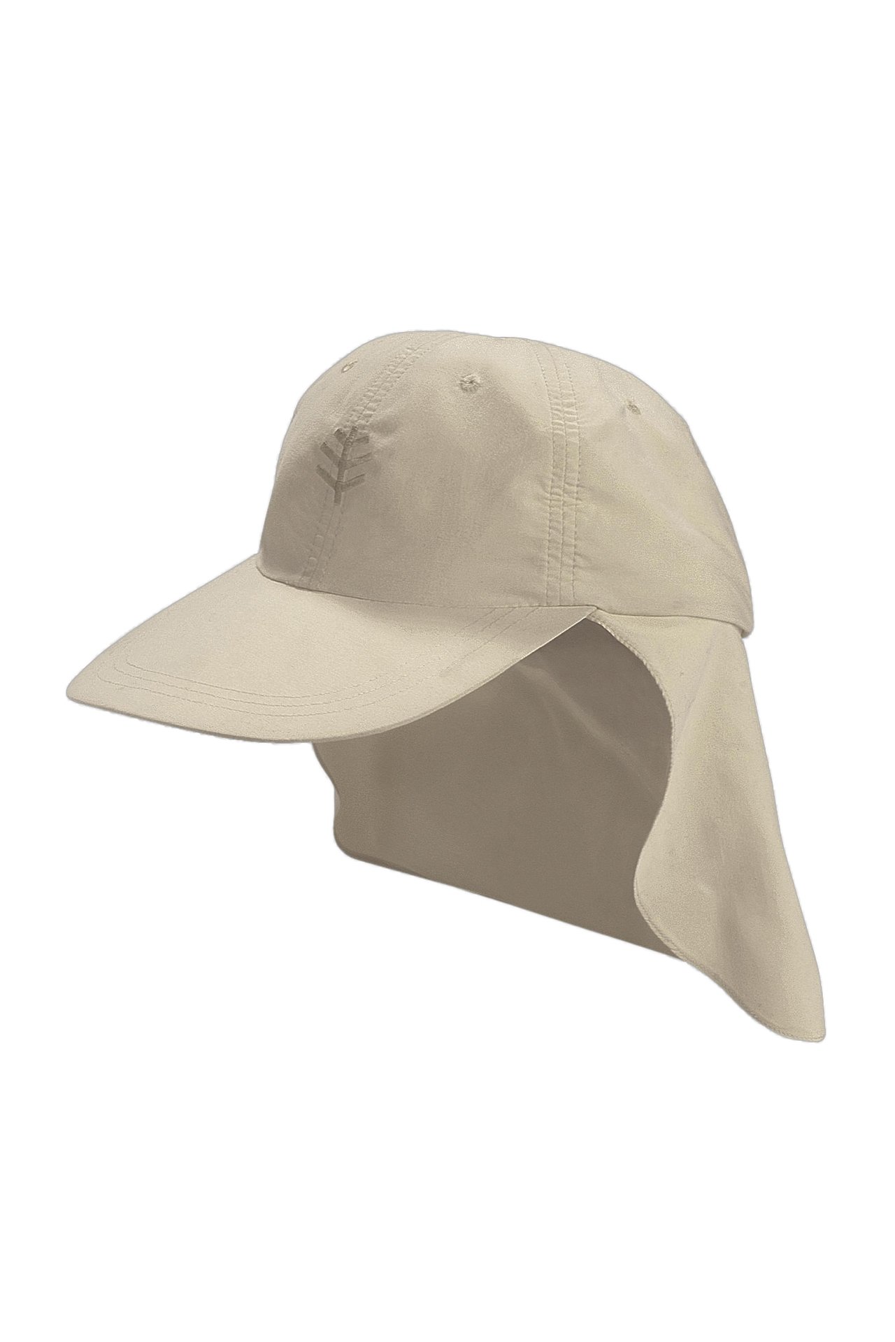 Coolibar - UPF 50+ Child All Sport Flap Sun Hat- Grey