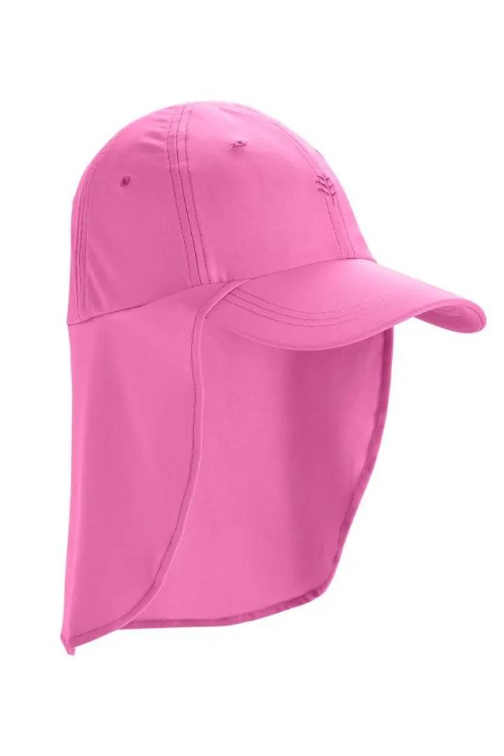 Coolibar - UV All Sport Hat for children - Surfs Up -  Tropical Orchid