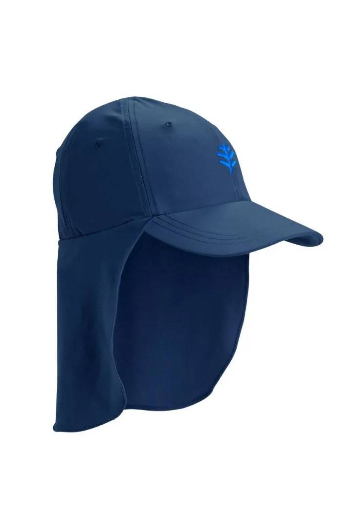 Coolibar - UV All Sport Hat for children - Surfs Up - Navy