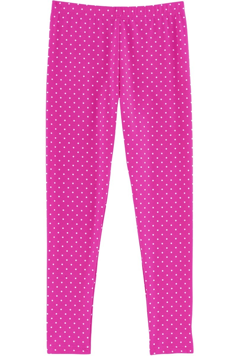 Coolibar - UV Girls swim tights - Pink polka dot