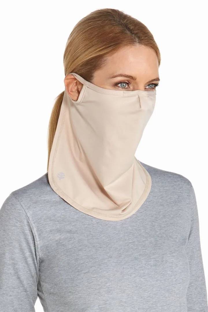 Coolibar - UV Face Mask for adults - Crestone - Beige
