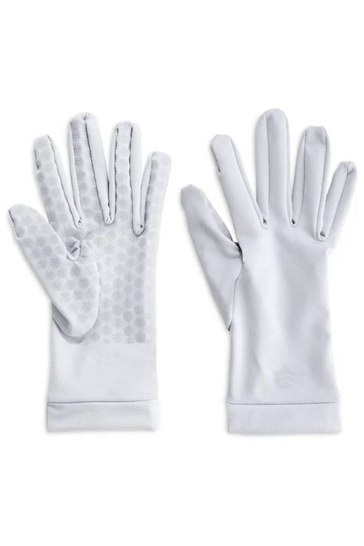 Coolibar - UV Sun Gloves for adults - Sawyer - White