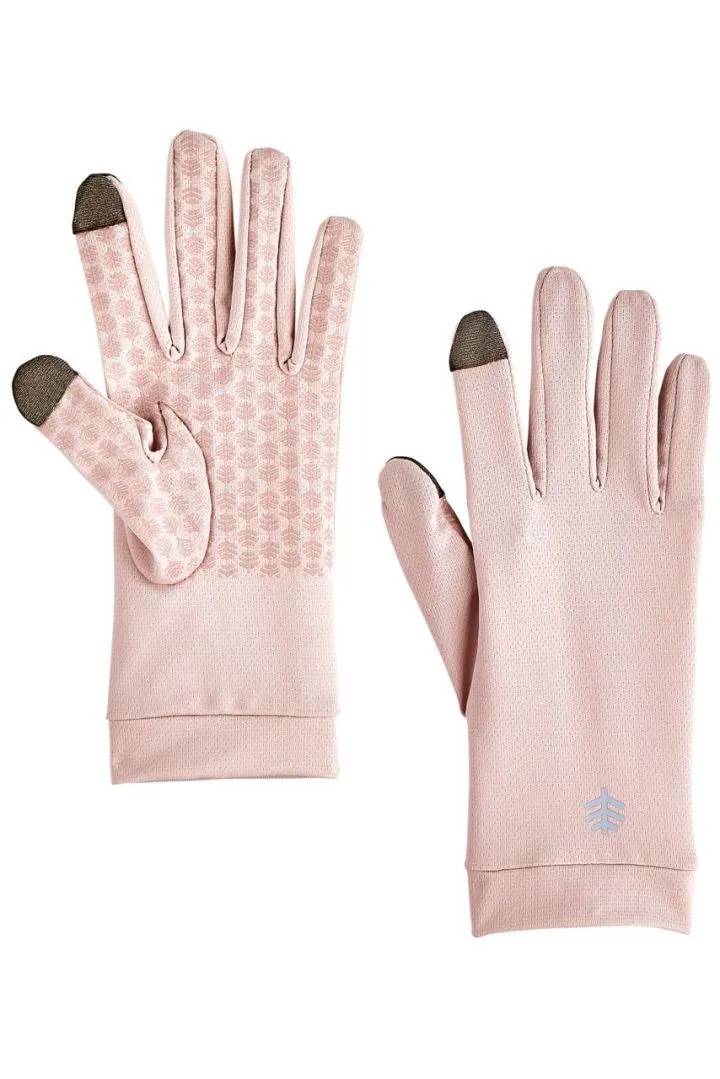 Coolibar - UV Gloves for adults - Gannett - Charcoal