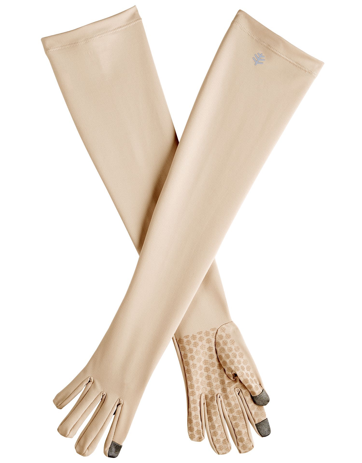 Coolibar - UV Long Gloves for adults - Culebra - Beige