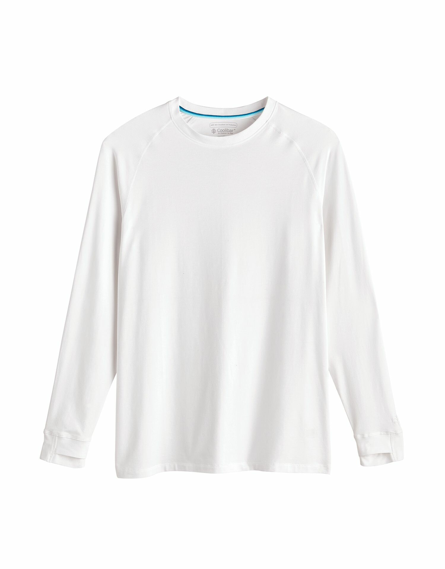 Coolibar - UV Shirt for men - Longsleeve - LumaLeo - White