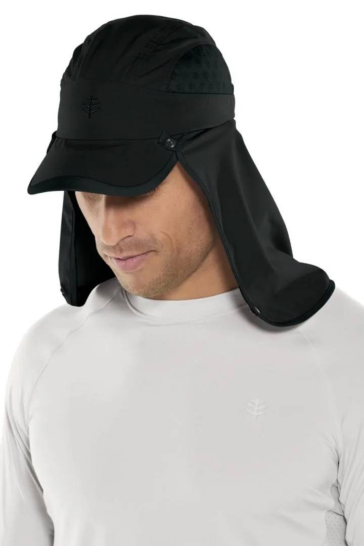 Coolibar - UV Sport Cap for adults - Agility - Black