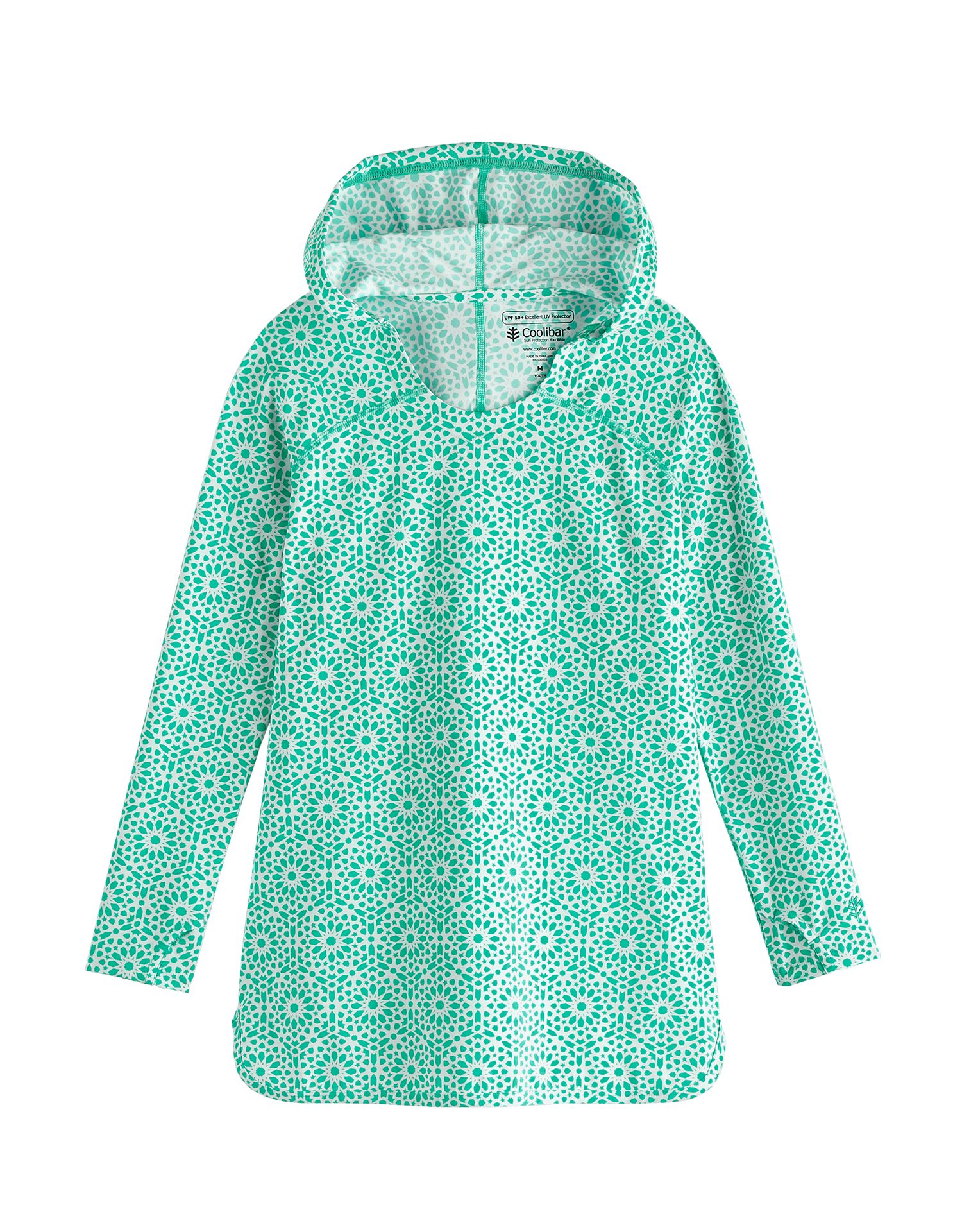 Coolibar - UV Swim Dress for girls - Seacoast Cover-Up - Sea Mint