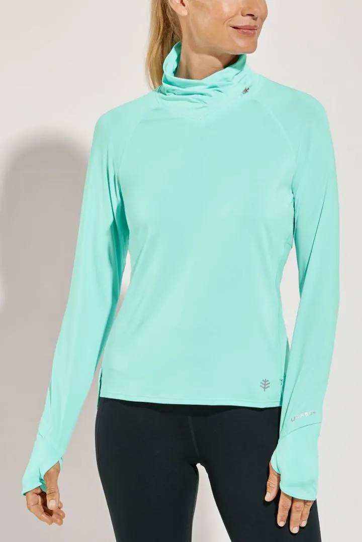 Coolibar - UV Pullover for women - Relay - Solid - Glacier