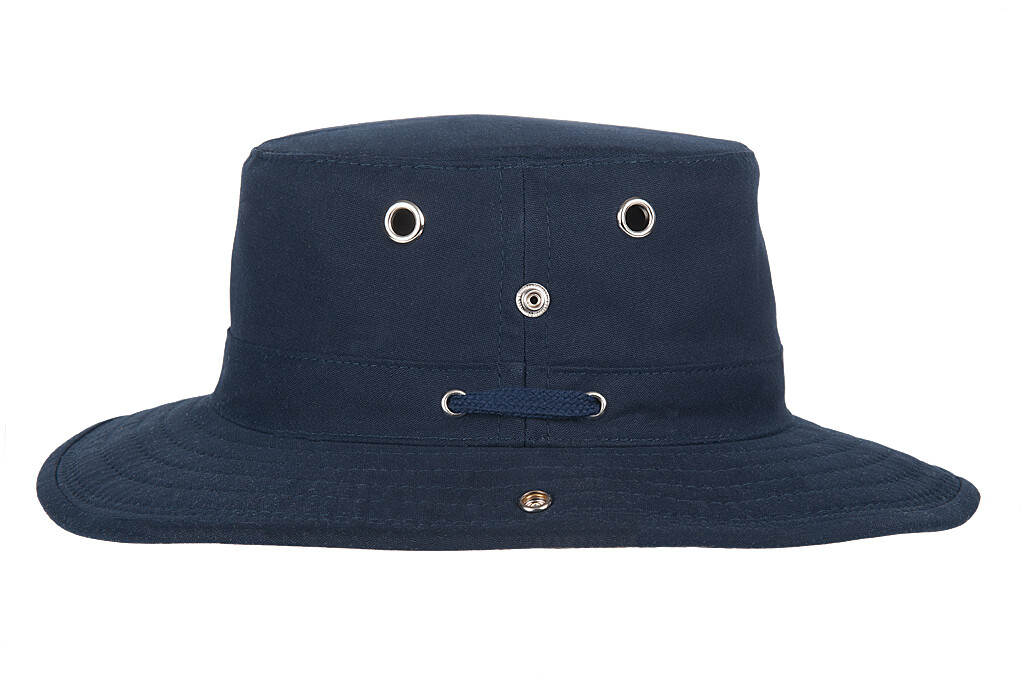 Hatland - UV Boonie hat for men - Portland - Navyblue