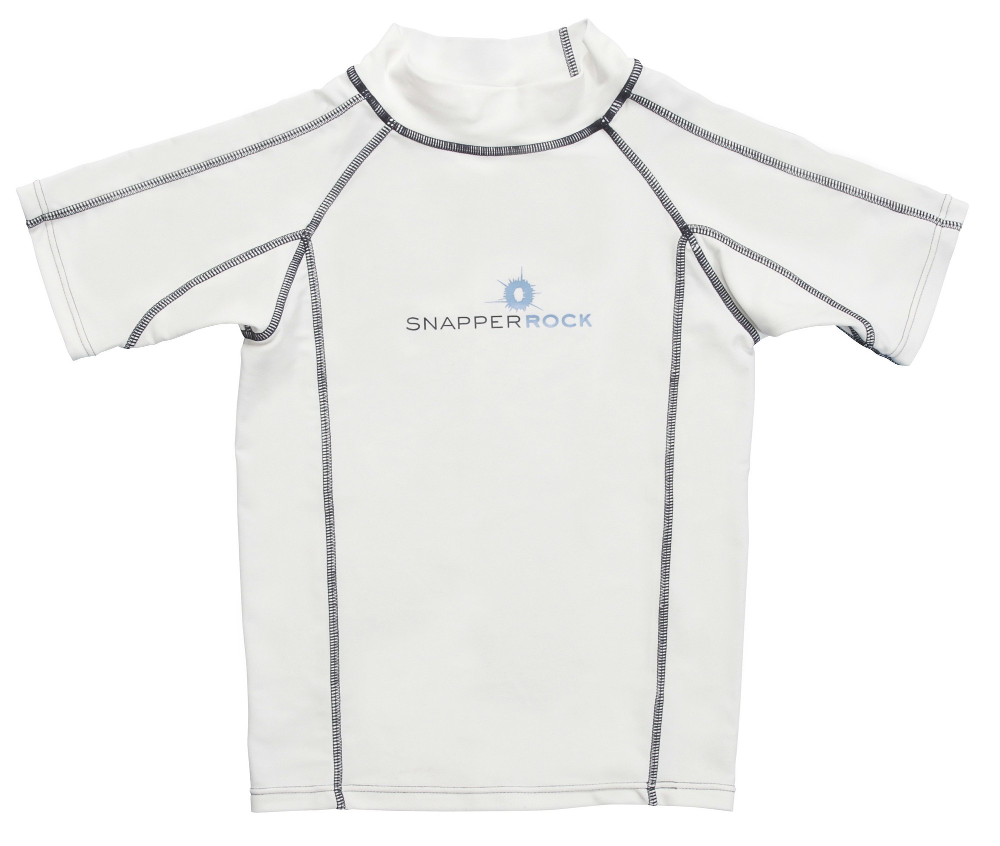 Snapper Rock - Short Sleeve Rash Top - White