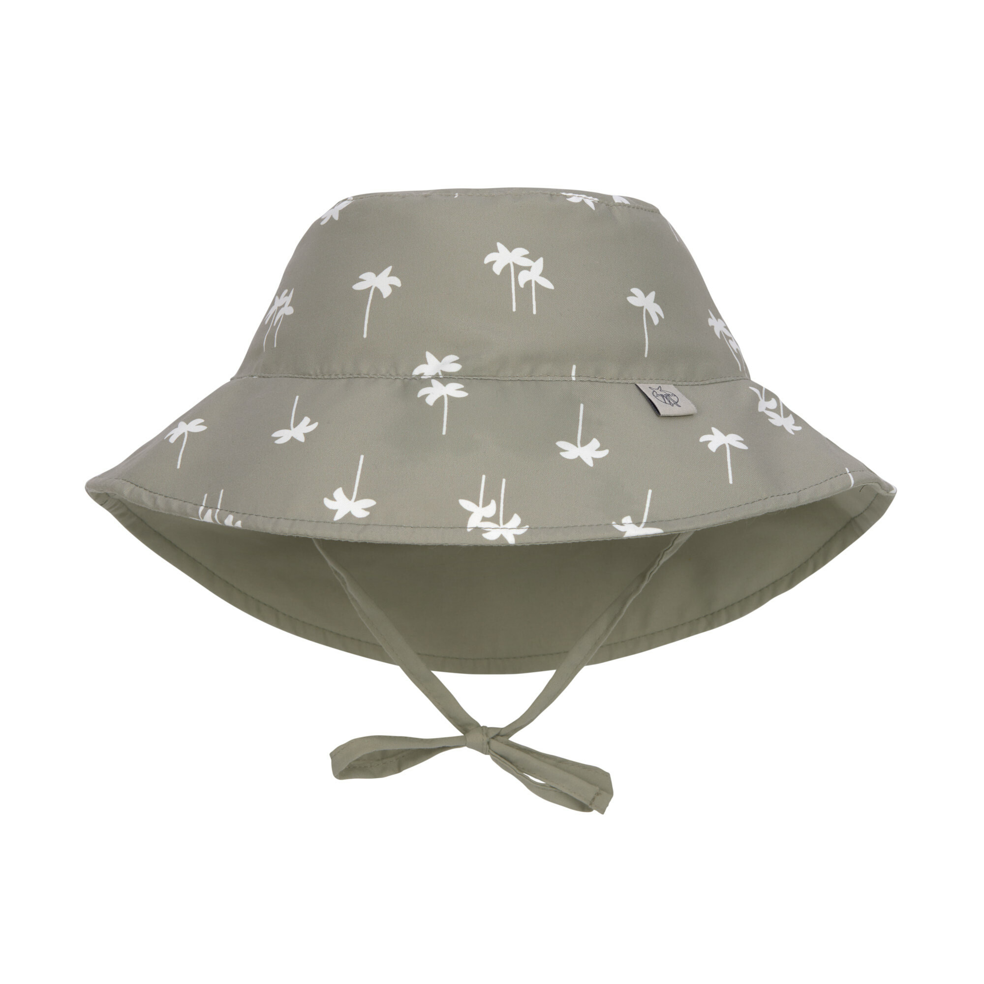 Lässig - UV sun protection bucket hat for kids - Palms - Olive