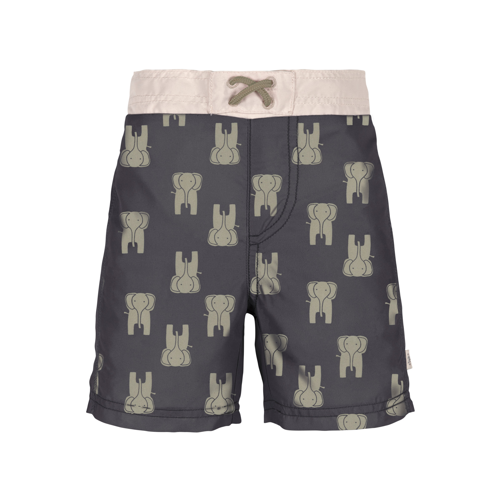 Lässig - UV board short for baby boys - Elephant - Dark grey