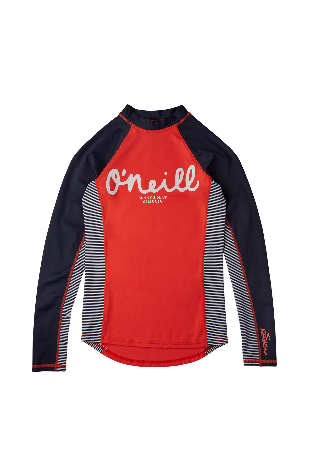 O'Neill - UV Swim shirt for girls - Longsleeve - Skins - Hot Coral