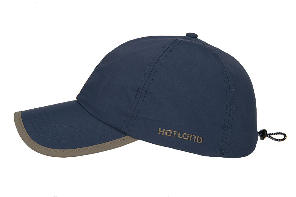 Hatland - UV sun cap for men - Stef Anti-Mosquito - Slate blue
