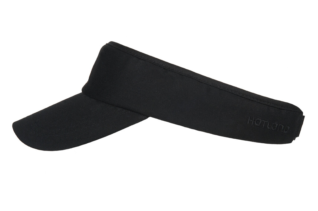 Hatland - UV Sun visor for adults - Neptune - Black