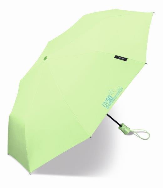Happy Rain - Mini umbrella with UV protection - Automatic - Green