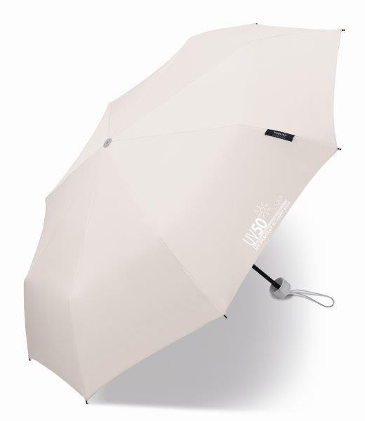 Happy Rain - Super mini umbrella with UV protection - Manual - Grey