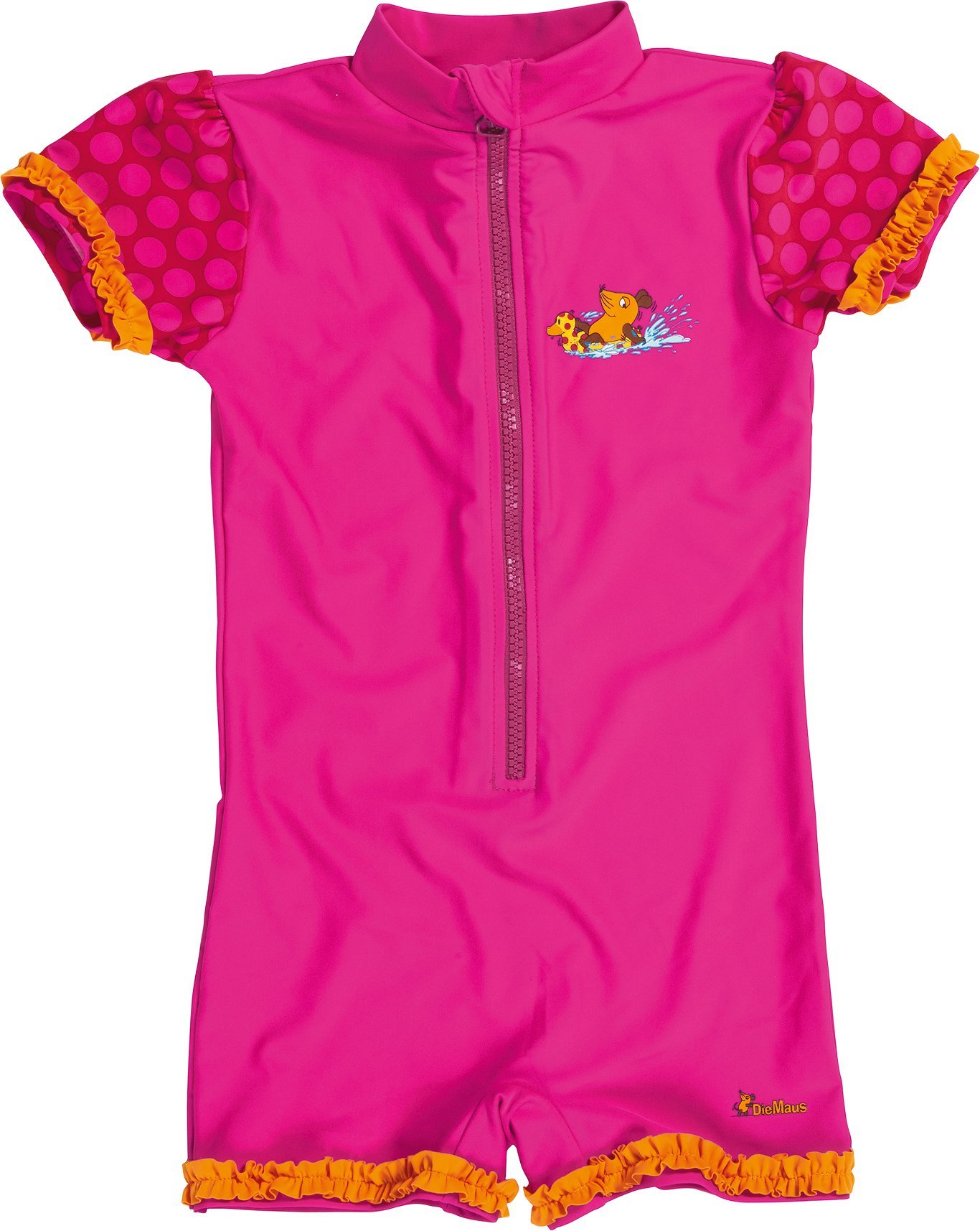 Playshoes - One Piece UV Swimsuit Kids- Mouse pink