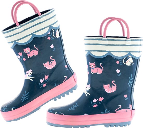 Women's rain boots clearance with cats on them
