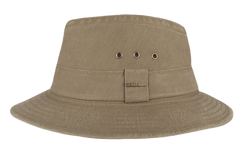 Hatland - UV Bucket hat for men - Wishmen - Olivegreen