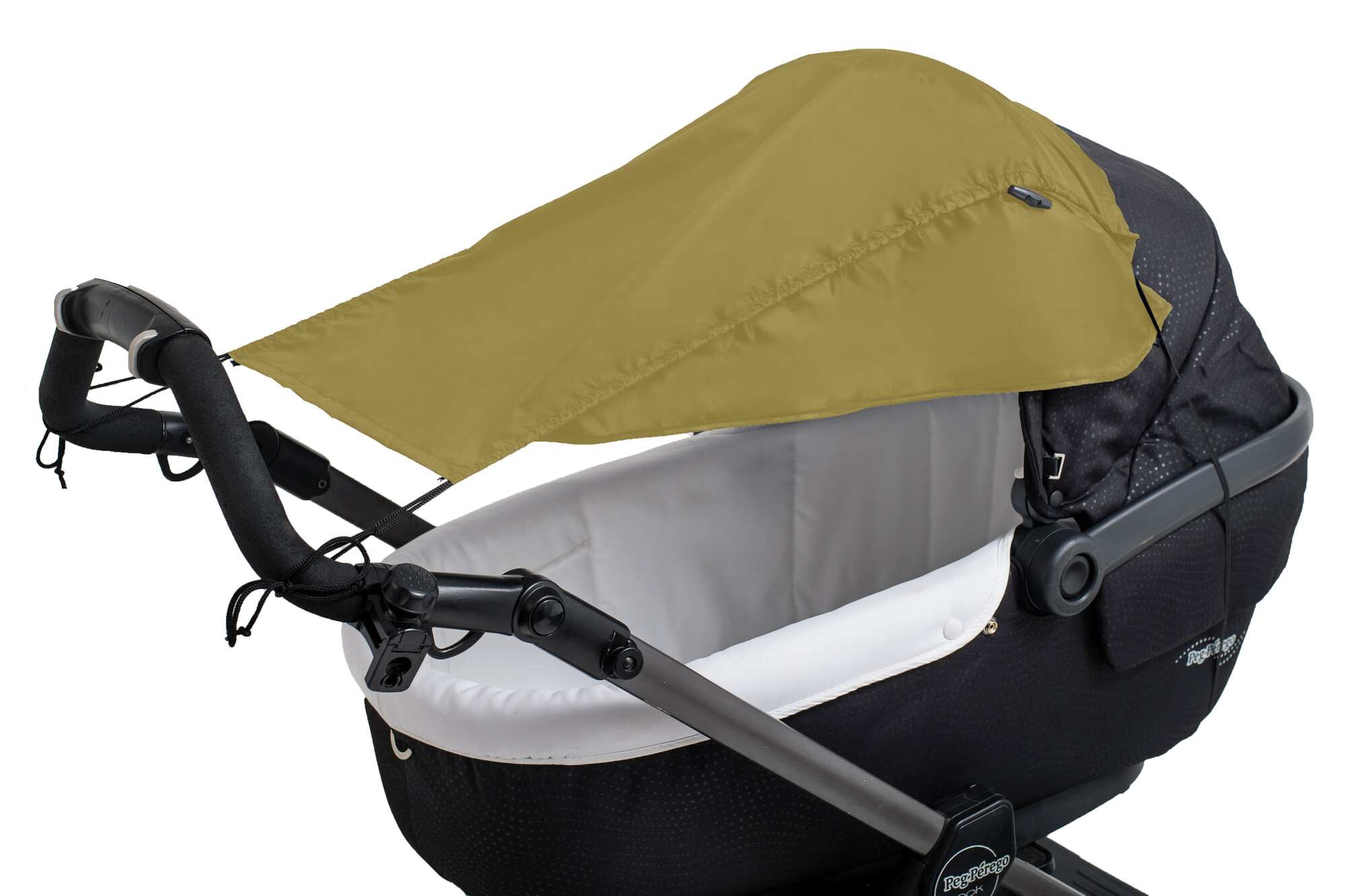 Altabebe - Universal UV sun screen with sides for strollers - Khaki