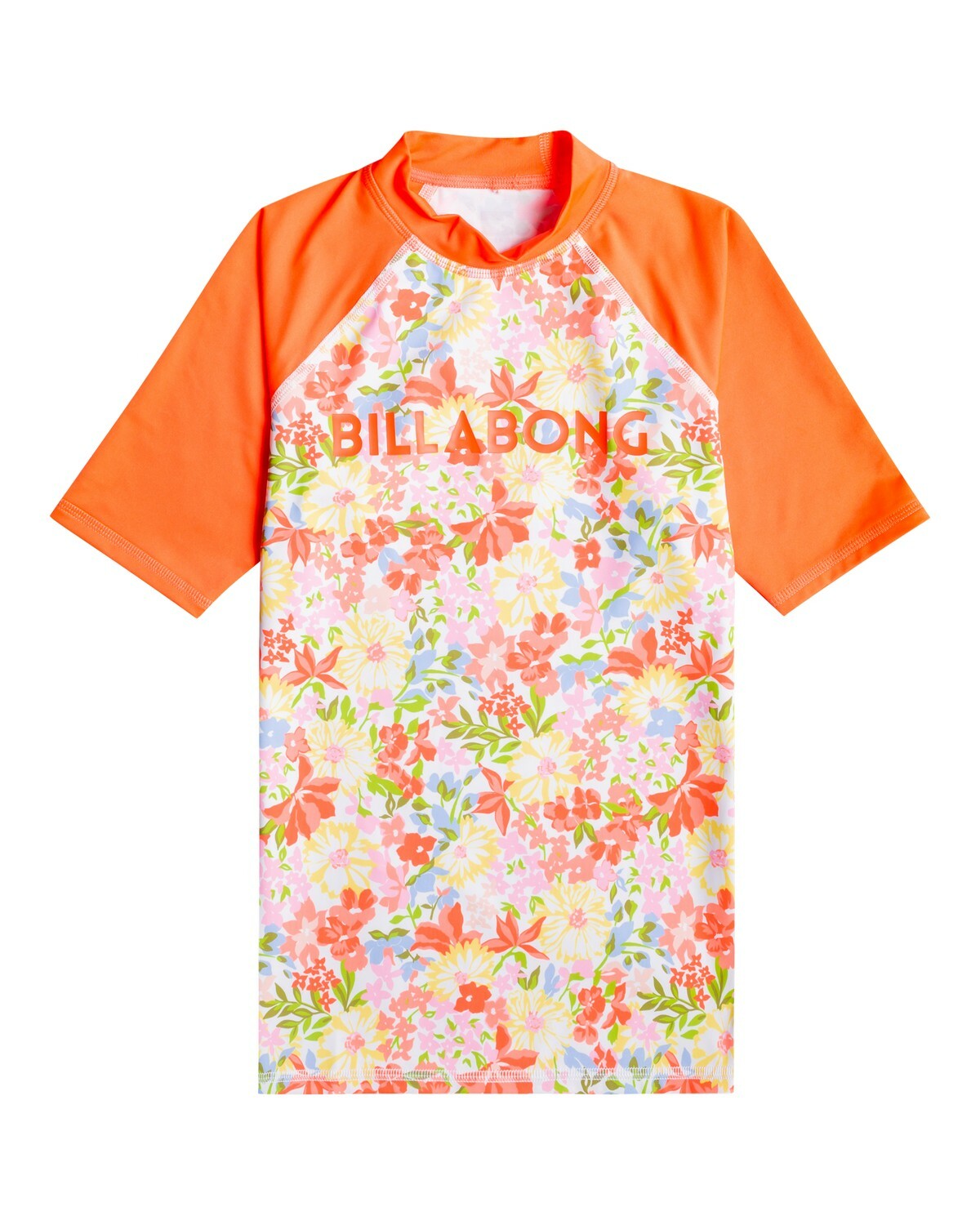 Billabong - UV Rashguard for girls - Short sleeve - Swim - Orange Crush