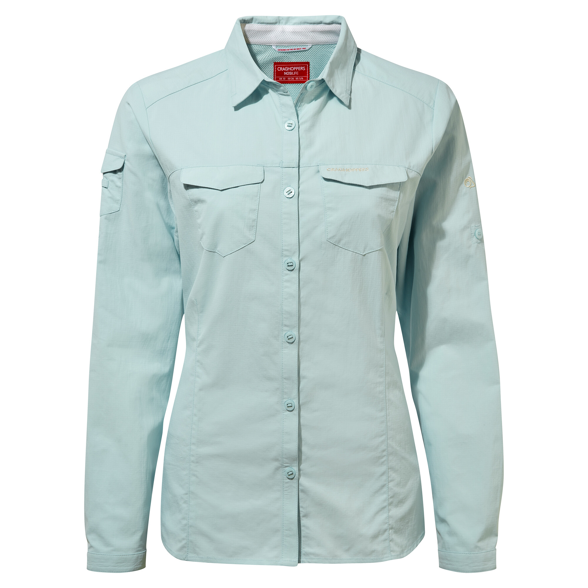 Craghoppers - UV blouse for women - Long sleeve - Adventure - Poolside green