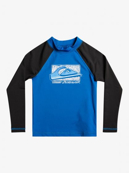 Quiksilver - UV Rashguard for boys - Next Gen Long sleeve - UPF50 - Snorkel Blue
