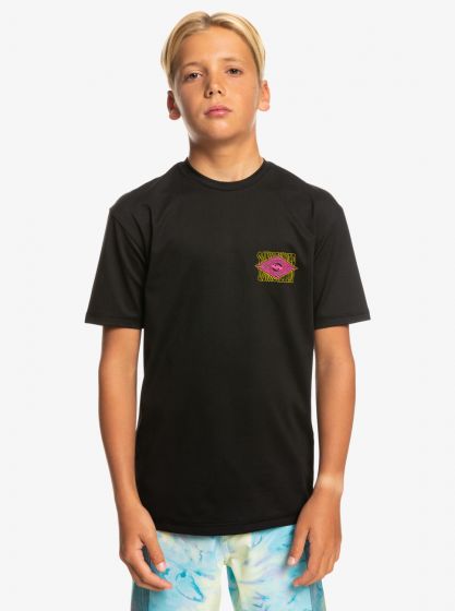 Quiksilver - UV Surf T-shirt for boys - Radic Streak Short sleeve - UPF50 - Jet Black