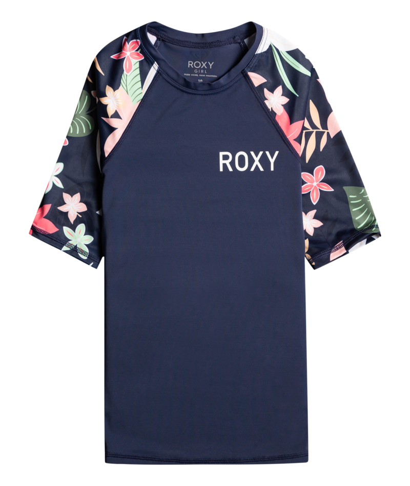Roxy - UV Rashguard for girls - Short sleeve - UPF50 - Mood Indigo Alma Swim
