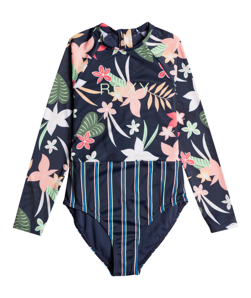 	 Name Roxy - Swim Suit girls - Vacay for life - Long sleeve - Mood Indigo Alma Swim