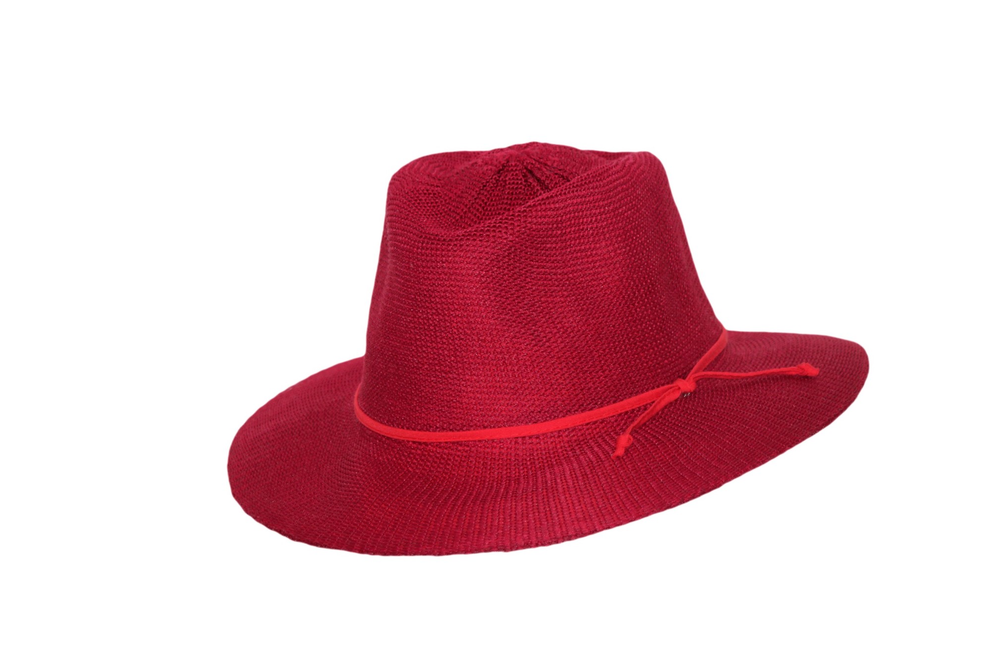 Rigon - UV fedora hat for women - Jacqui - Poppy red
