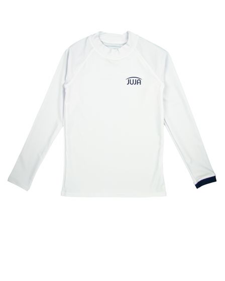 JUJA - UV Swim shirt with long sleeves for children - UPF50+ - Solid - White