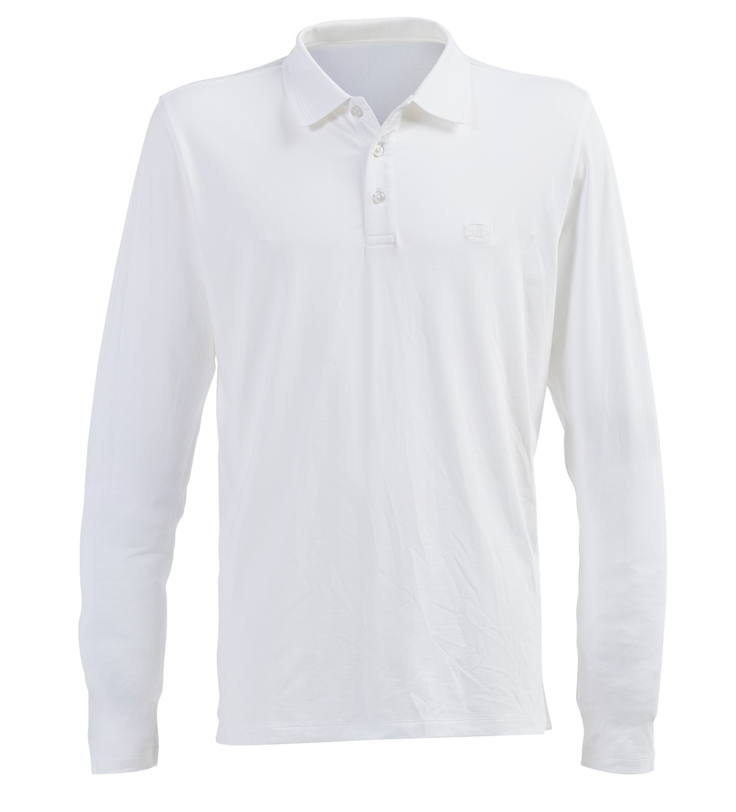 JUJA - UV polo shirt for men longsleeve - Denver - UPF50+ - White