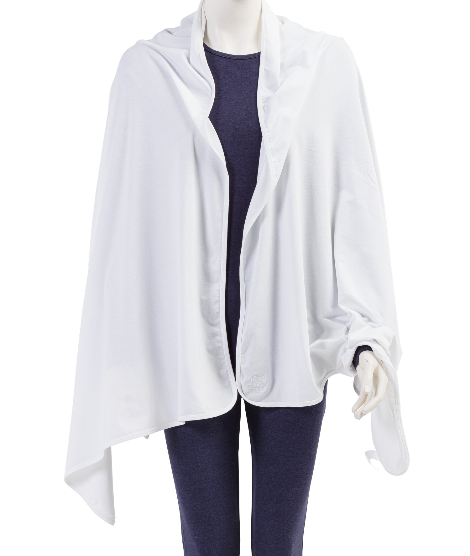 JUJA - UV Sun shawl for women - Angie - UPF50+ - White