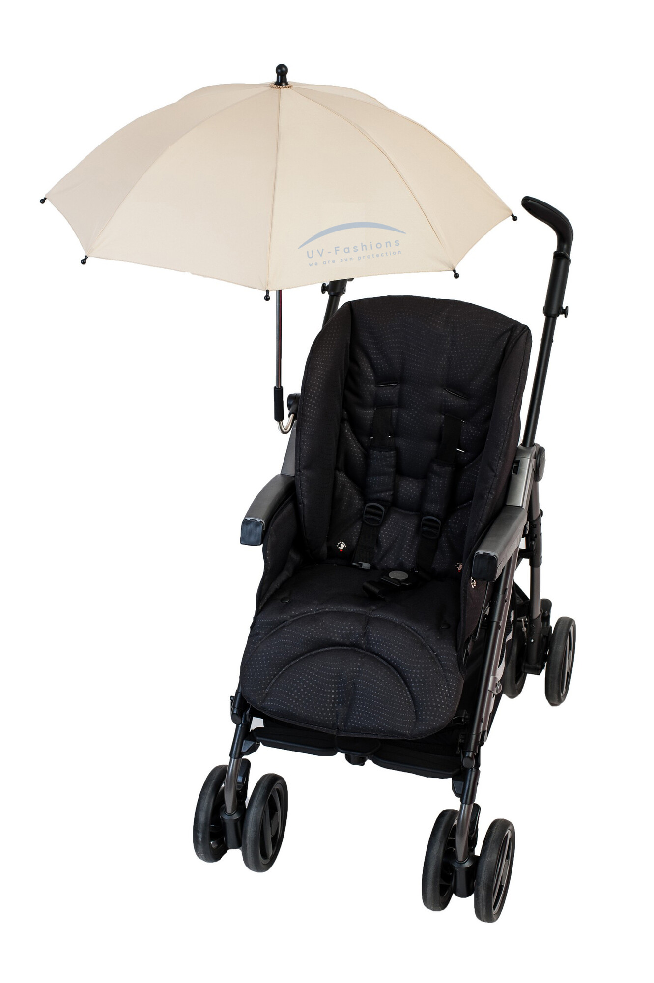 UV-Fashions - Universal UV umbrella for strollers - Beige