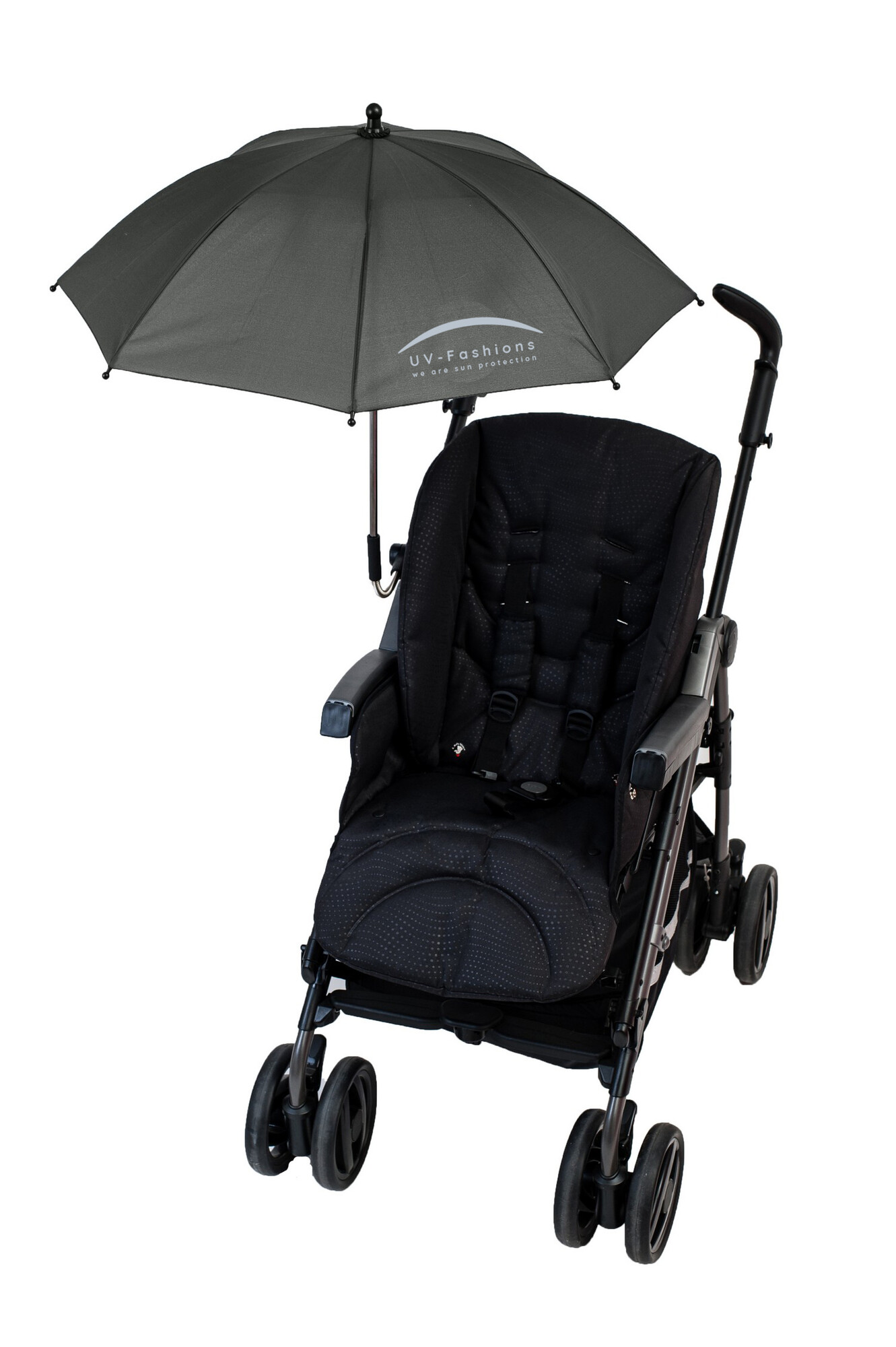 UV-Fashions - Universal UV umbrella for strollers - Dark Grey