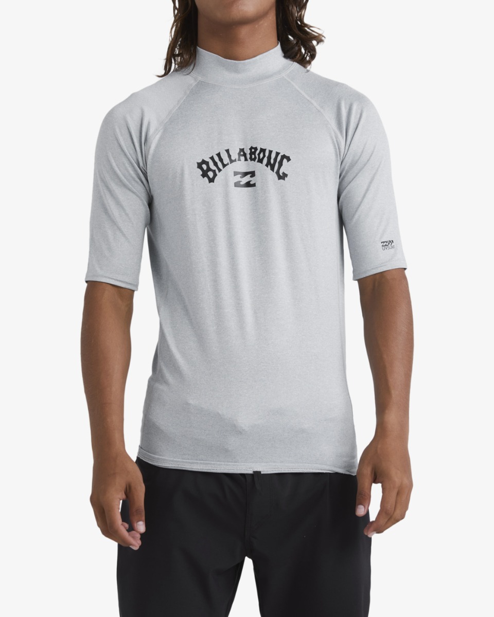 Billabong - UV Surf T-shirt for men - Arch Wave - Short sleeve - UPF50+ - Alloy Grey