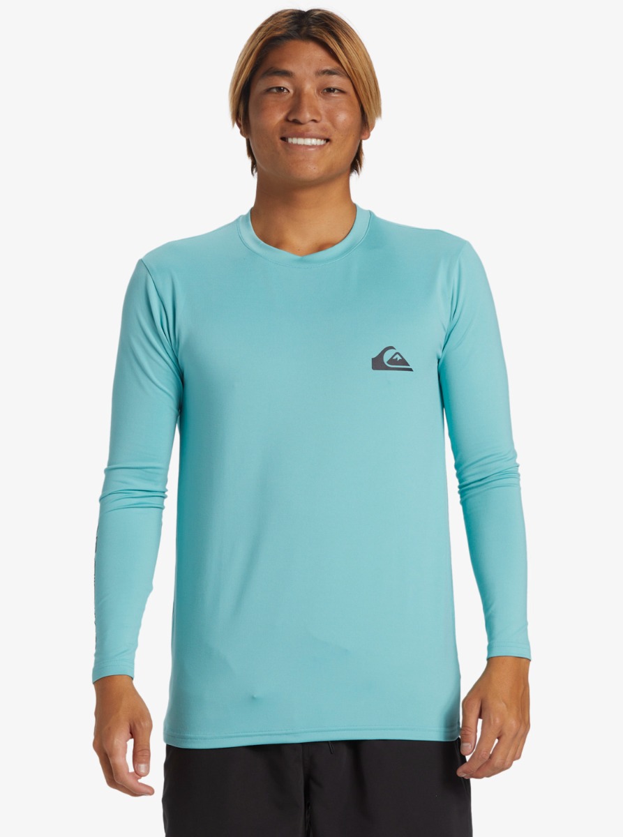 Quiksilver - UV Surf T-shirt for men - Everyday - Long sleeve - UPF50+ - Marine Blue